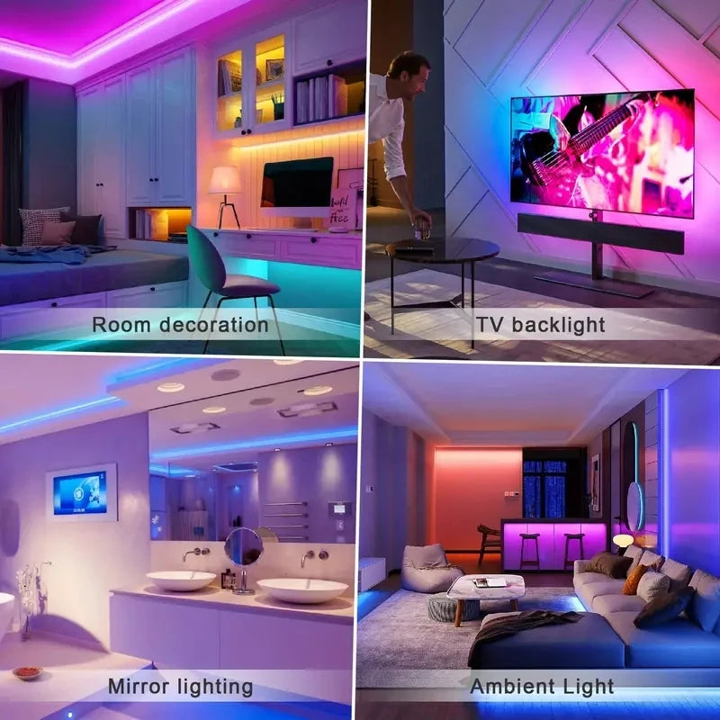 Smart LED strip lights